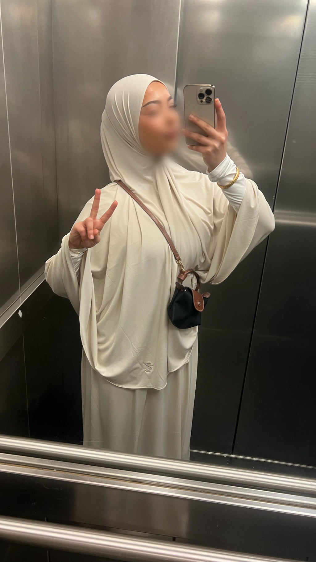 (Pre-order) Khimar Skirt Set - Premium Jersey