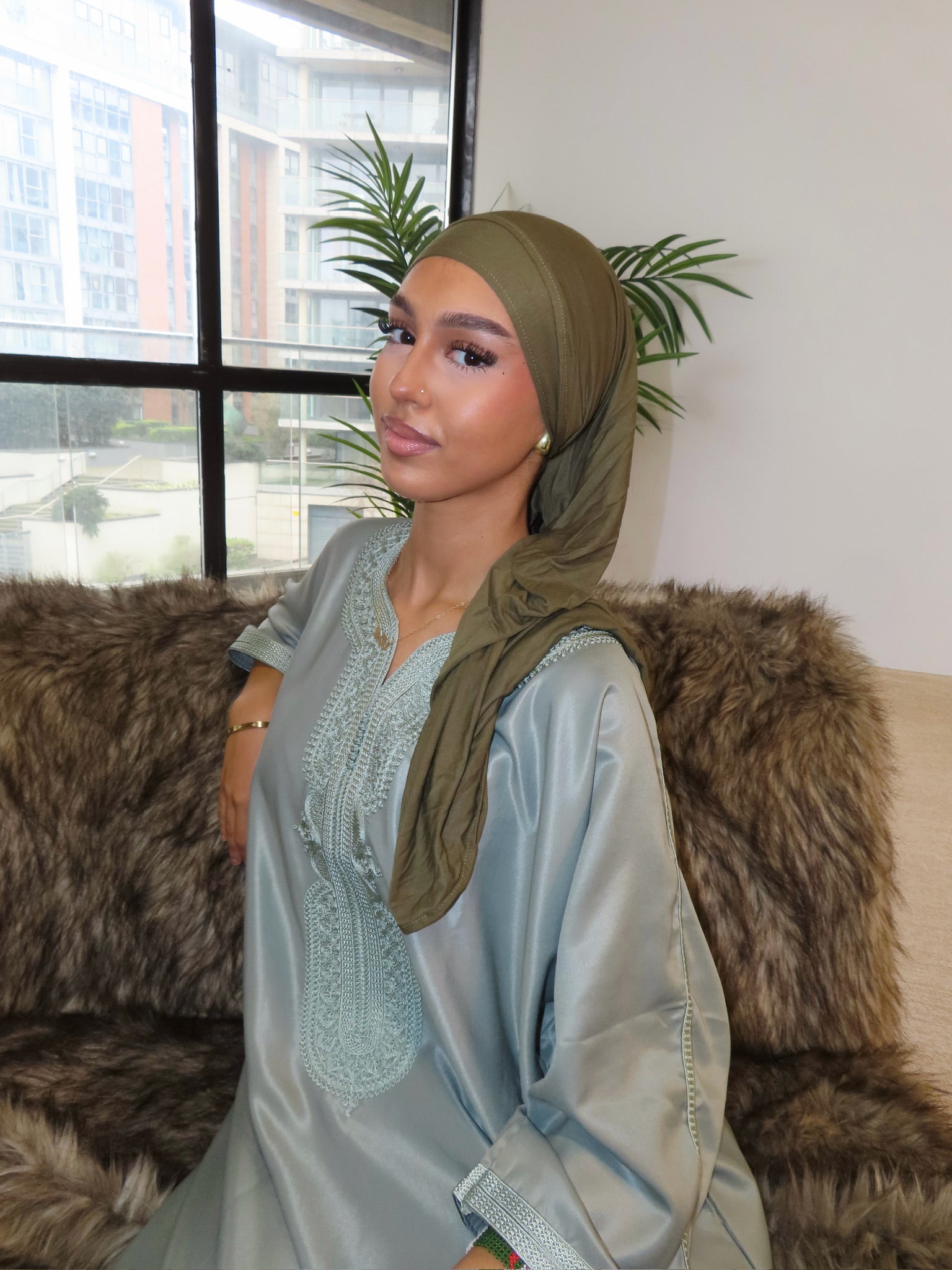 Khaki - Bamboo Jersey