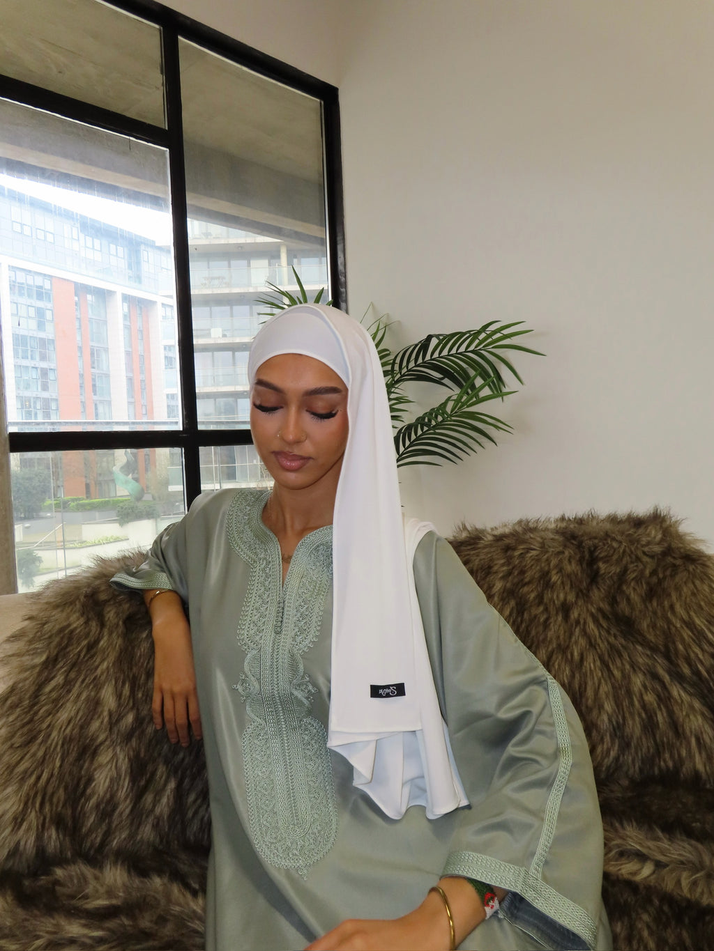 White - Premium Hijab