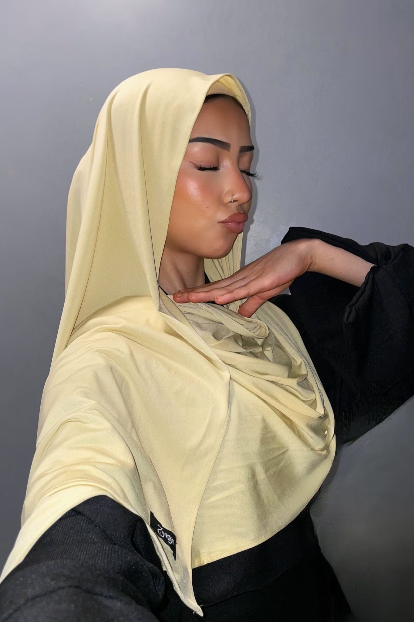 Butter Yellow - Premium Jersey Hijab
