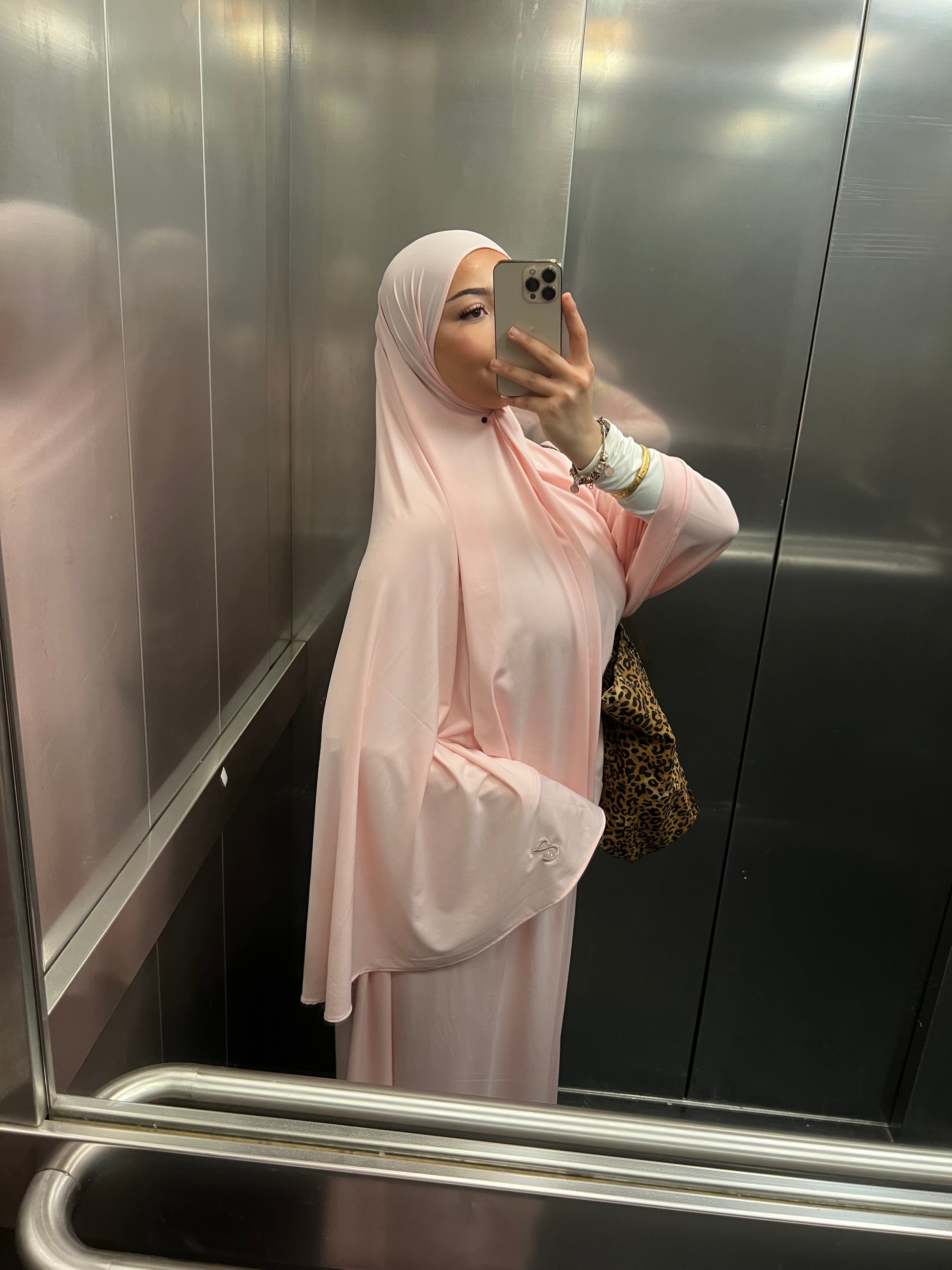 (Pre-Order) Khimar Skirt Set - Premium Jersey