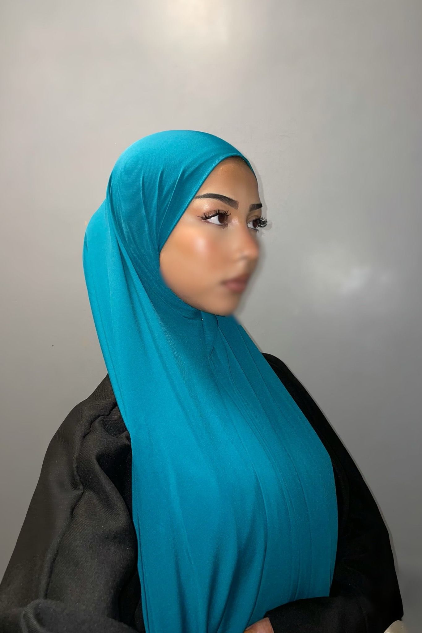 Teal - Premium Jersey Hijab