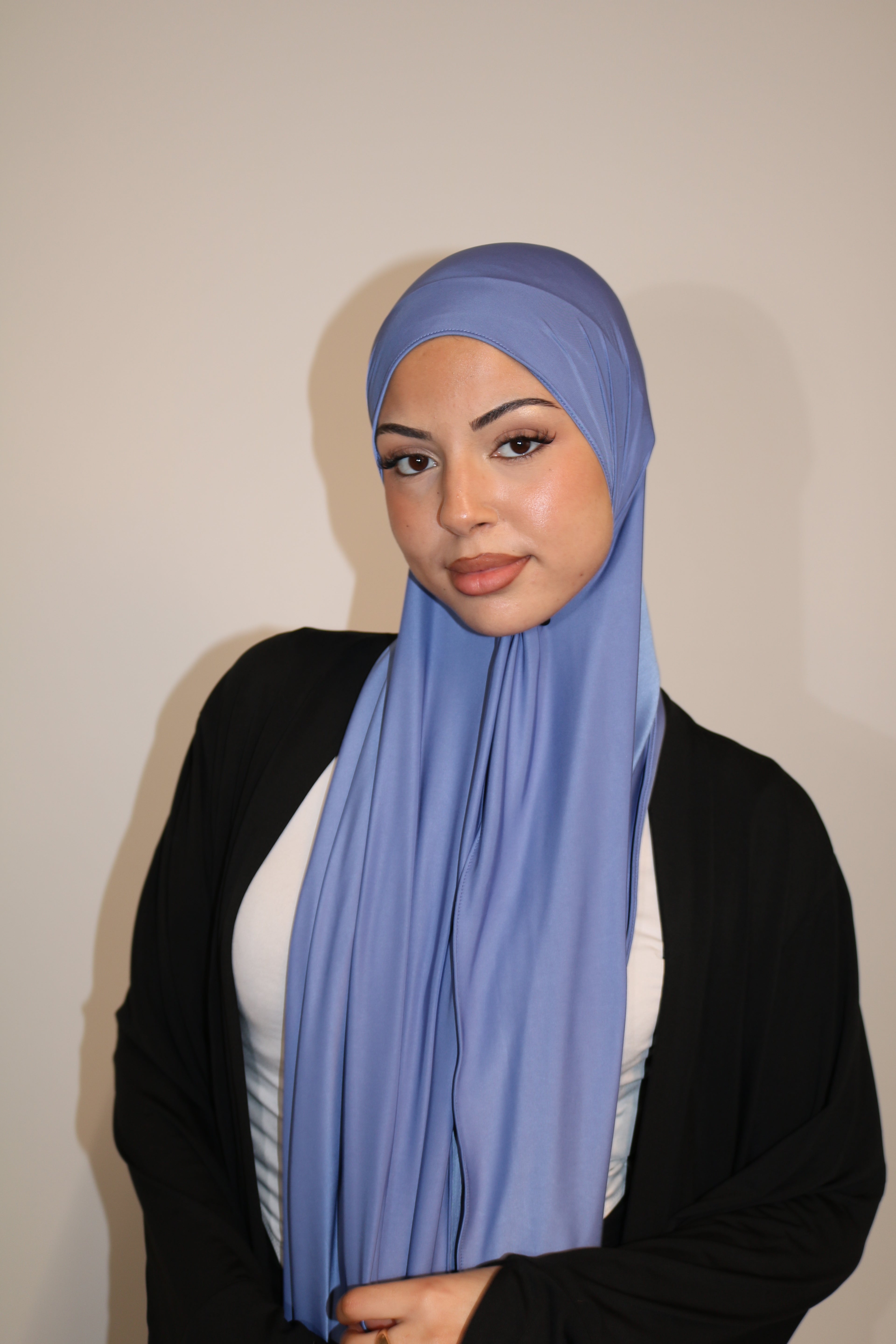Serenity Blue - Liquid Jersey Hijab