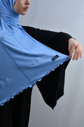 Baby Blue - Rhinestone Premium Hijab