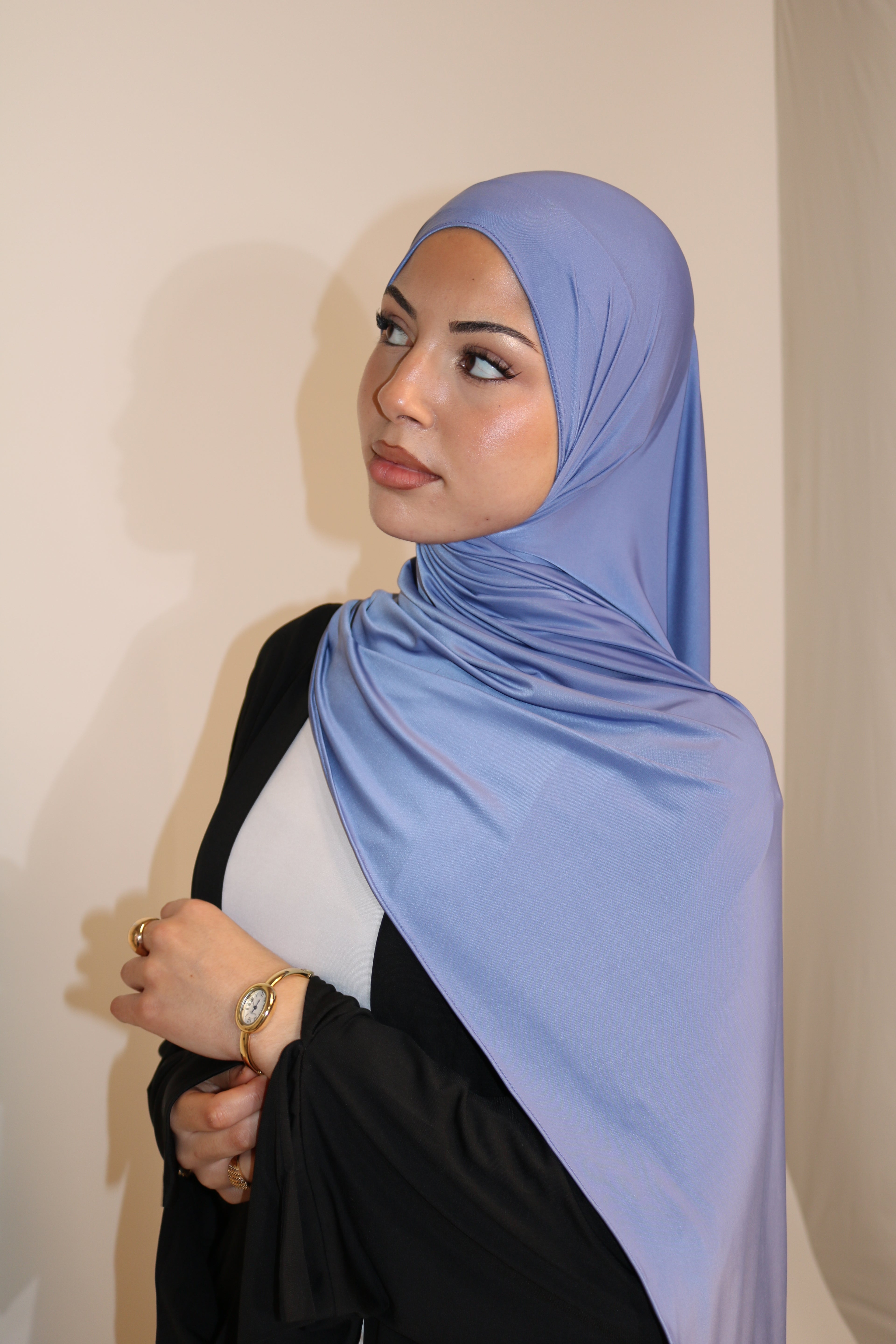 Serenity Blue - Liquid Jersey Hijab