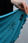 Aqua - Rhinestone Premium Hijab