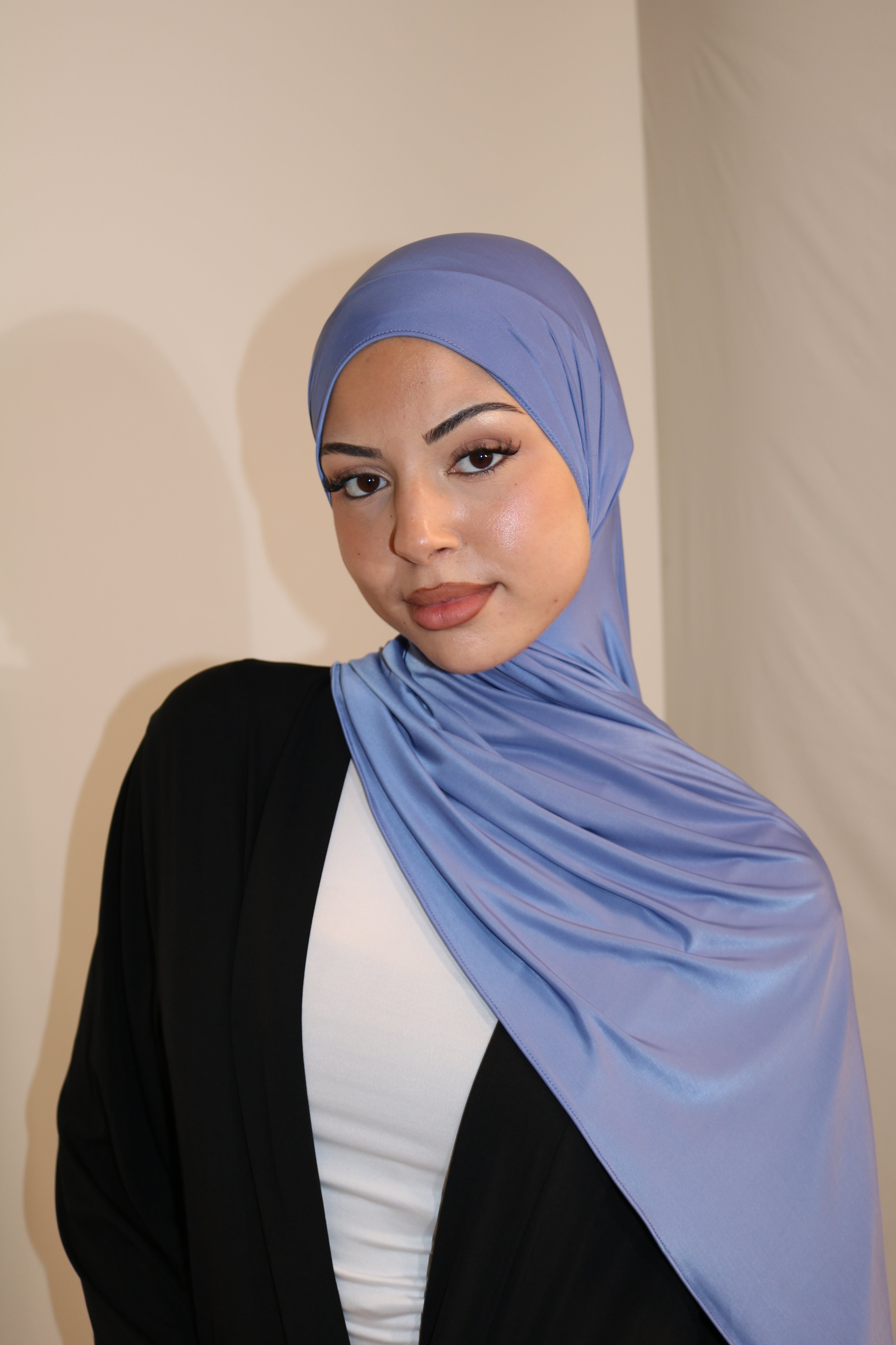 Serenity Blue - Liquid Jersey Hijab