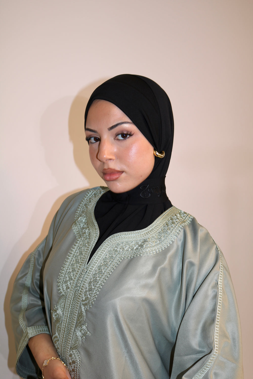 Black - Instant Premium Jersey Hijab