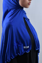 Royal Blue - Rhinestone Premium Hijab