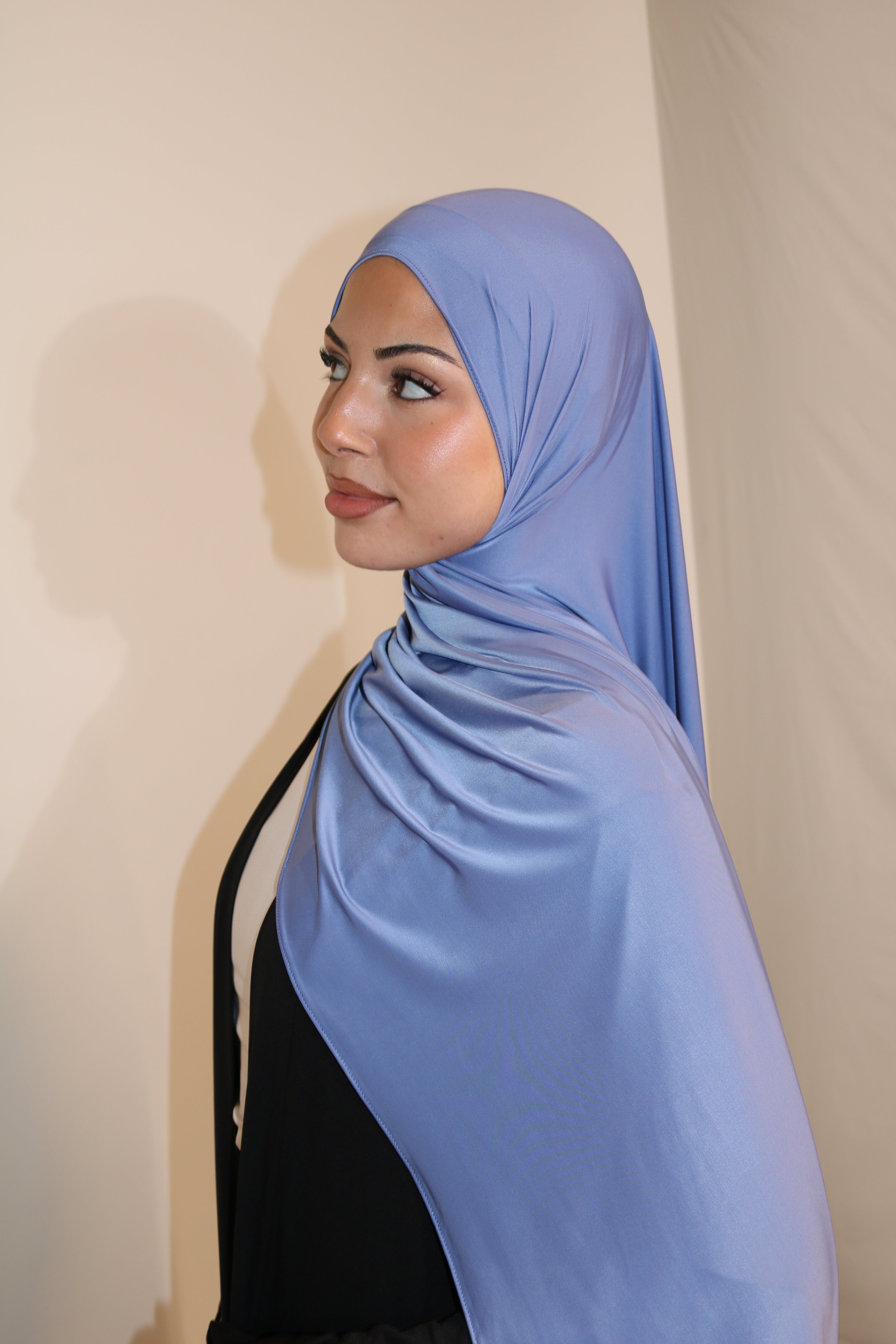 Serenity Blue - Liquid Jersey Hijab