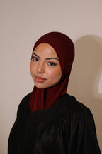 Burgundy - Liquid Jersey