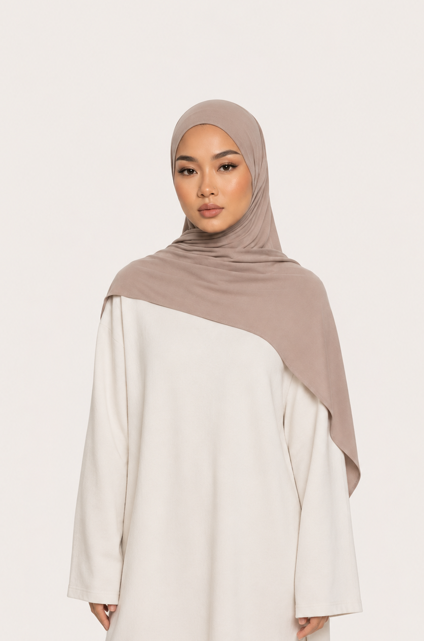(Pre-Order) Mocha - Breathable Bamboo Jersey