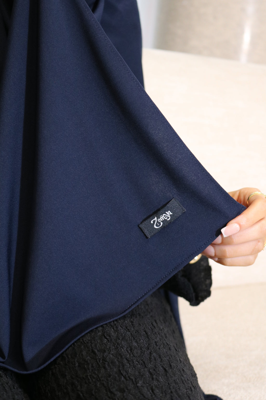 Navy Blue - Premium Hijab