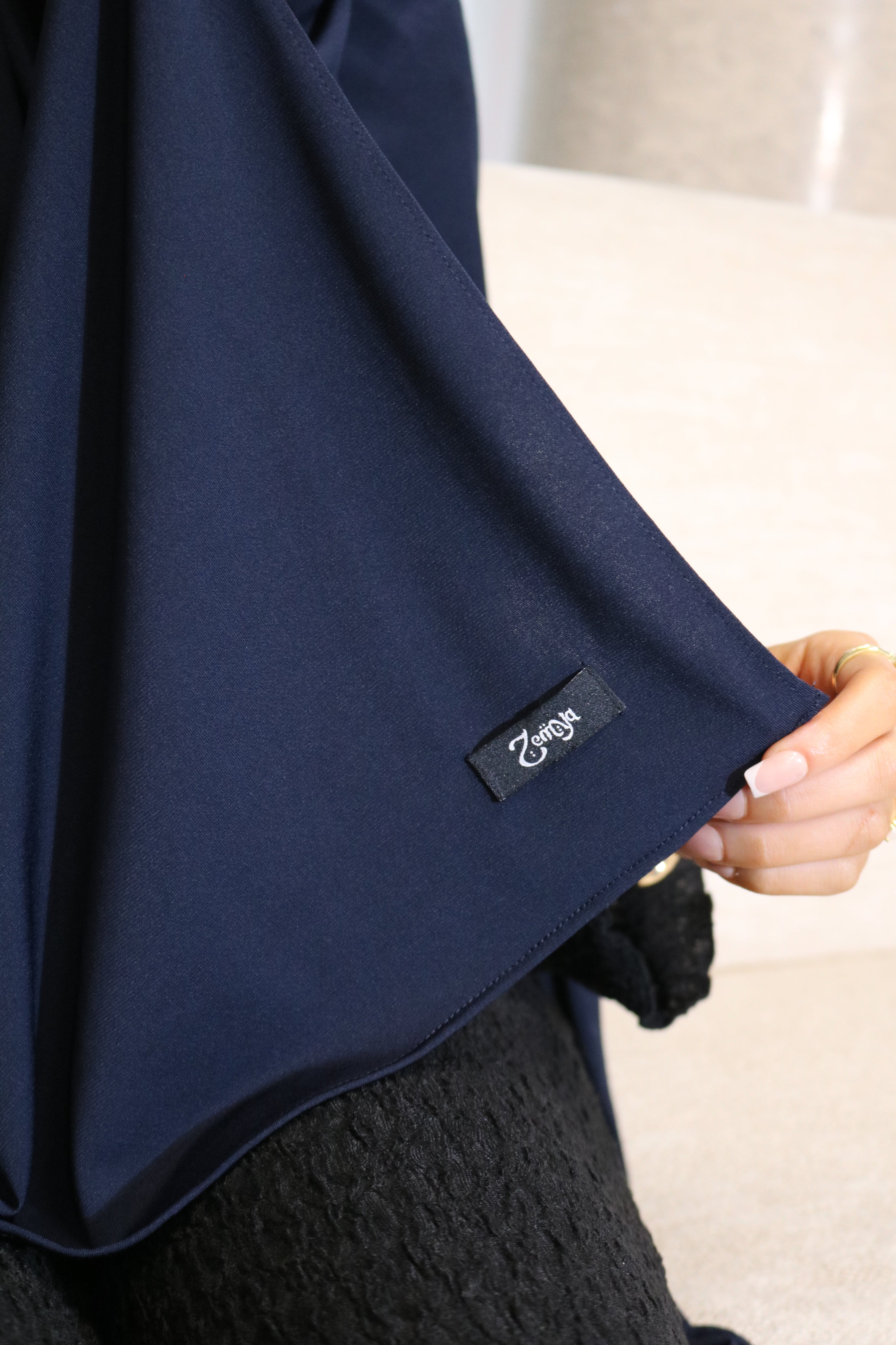 Navy Blue - Premium Hijab