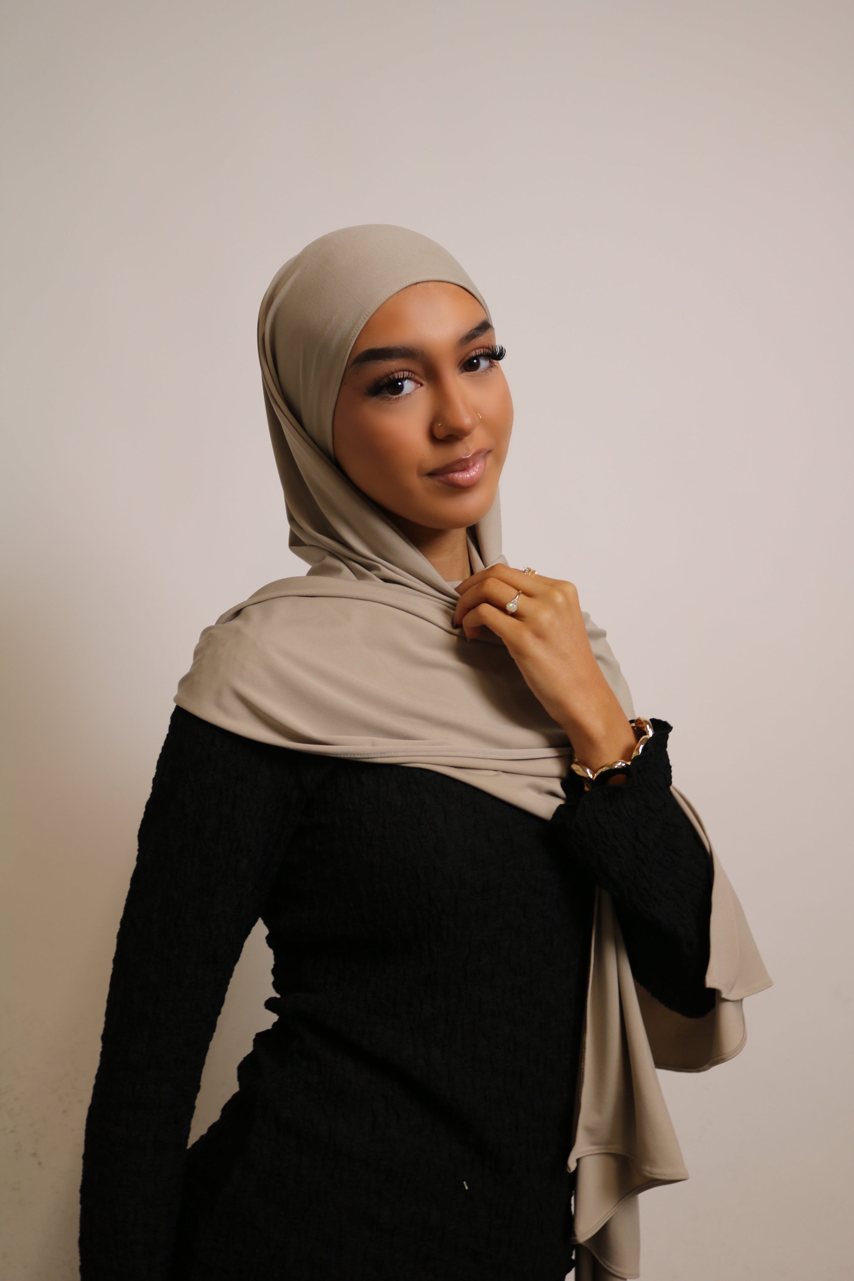 Light Taupe - Premium Hijab