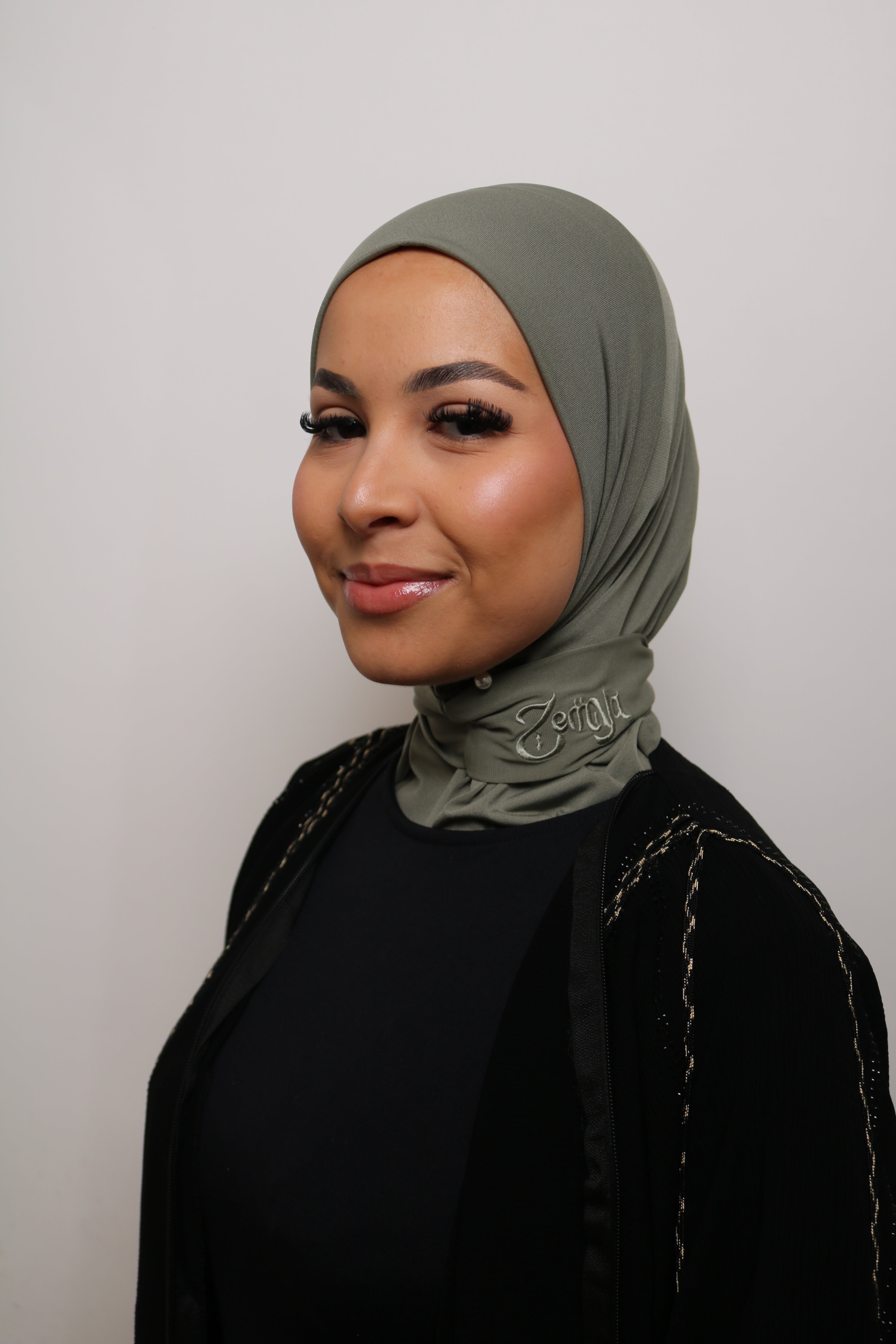 Khaki - Instant Premium Hijab