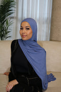 Dusty Blue - Premium Hijab