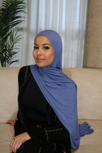 Dusty Blue - Premium Hijab