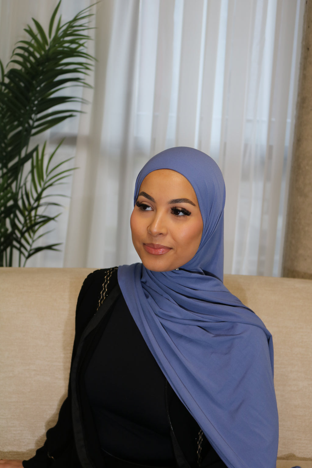 Dusty Blue - Premium Hijab