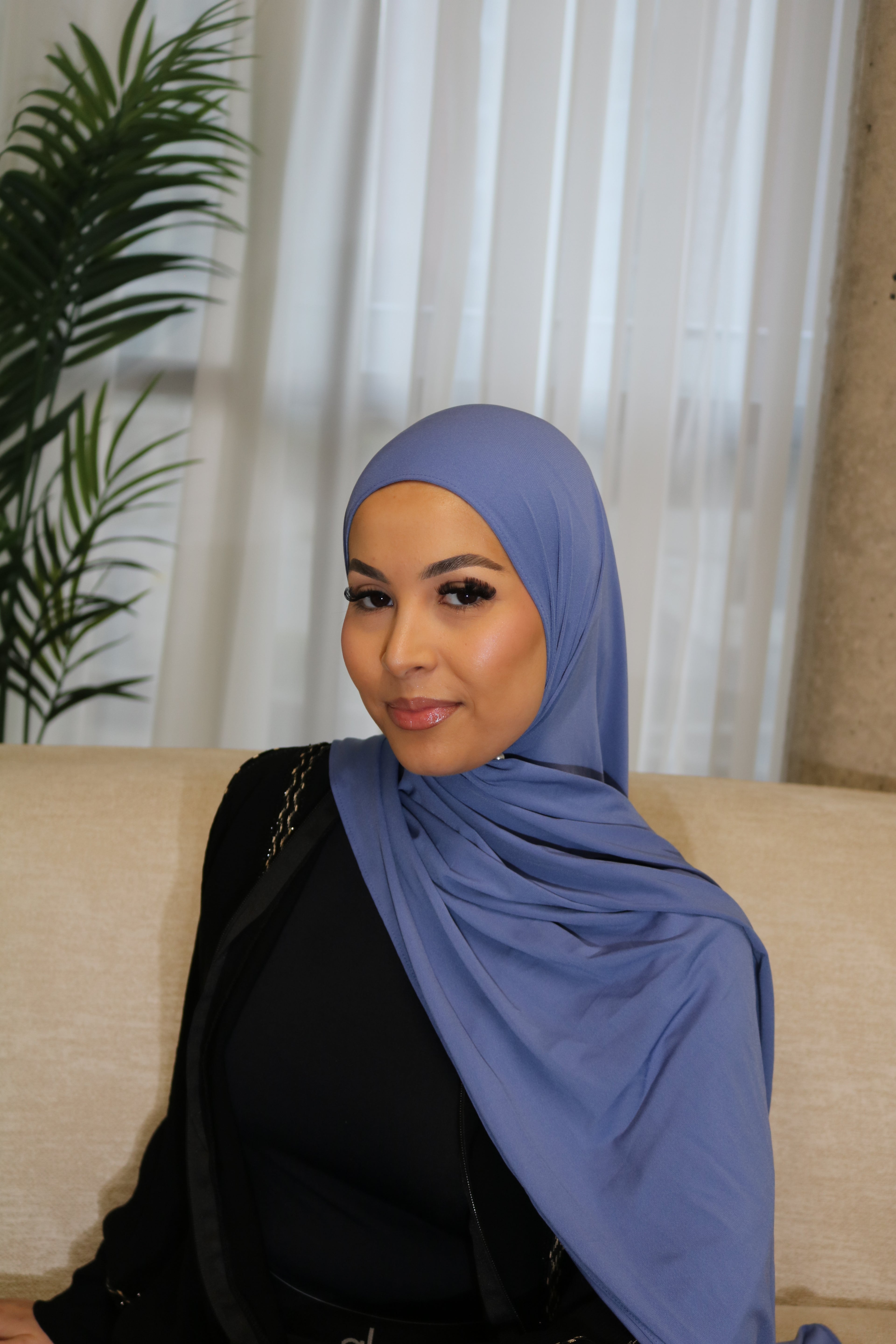 Dusty Blue - Premium Hijab